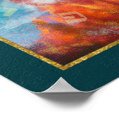 Behandeling over de Torah Tsjernobyl Rebbe-citaatk Poster (Hoek)