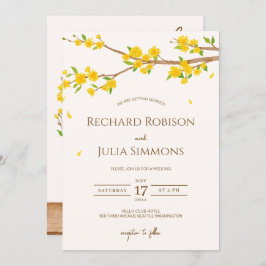 BEHANDELING sparen de Datum Uitnodiging/Waterverf  Save The Date