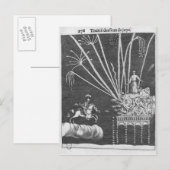 Behandeling van bosbranden briefkaart (Voorkant / Achterkant)