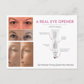 Behandeling van jonge ogen briefkaart