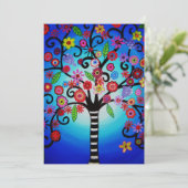 BEHANDELING VAN LEVENSBAR/BBT-MITZVAH KAART (Staand voorkant)