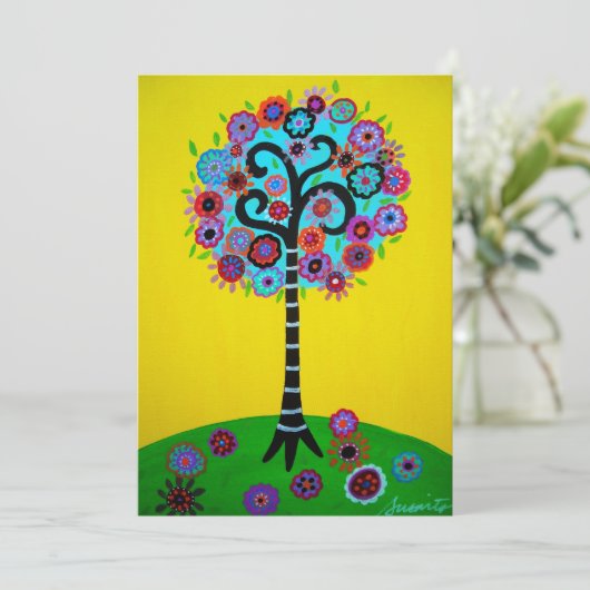 BEHANDELING VAN LEVENSBAR BBT-MITZVAH KAART (Staand voorkant)