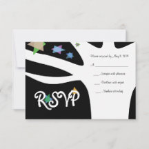 BEHANDELING VAN LIFE MET STARS Bat Mitzvah Uitnodi