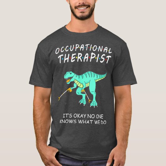 Behandeling van therapistische insperationale ther t-shirt (Voorkant)