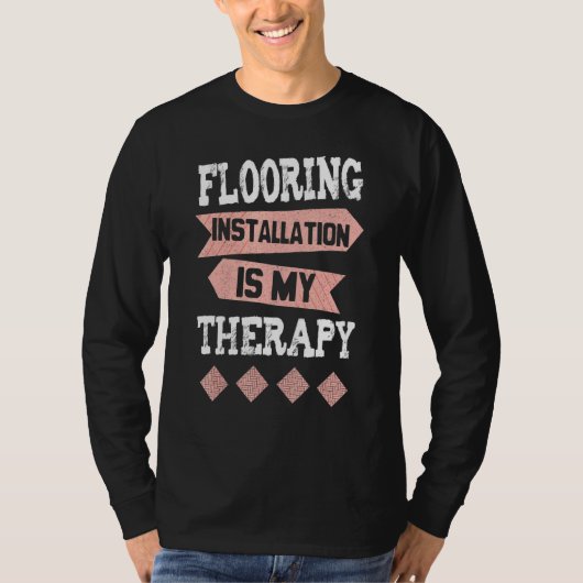 Behandeling van vloerbedekking van installaties t-shirt (Voorkant)