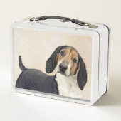 Behandeling van walker Coonhound-schilderijen - Oo (Achterkant)