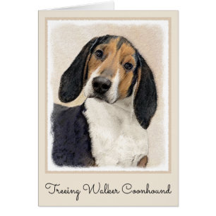 Behandeling van walker Coonhound-schilderijen - Oo