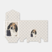 Behandeling van walker Coonhound-schilderijen - Oo Bedankdoosjes (Uitgevouwen)