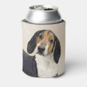 Behandeling van walker Coonhound-schilderijen - Oo Blikjeskoeler (Blikje Achterkant)