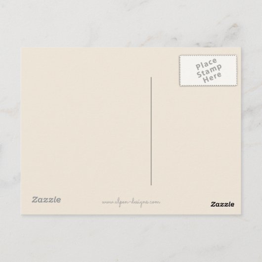 Behandeling van walker Coonhound-schilderijen - Oo Briefkaart (Achterkant)