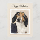 Behandeling van walker Coonhound-schilderijen - Oo Briefkaart (Voorkant)