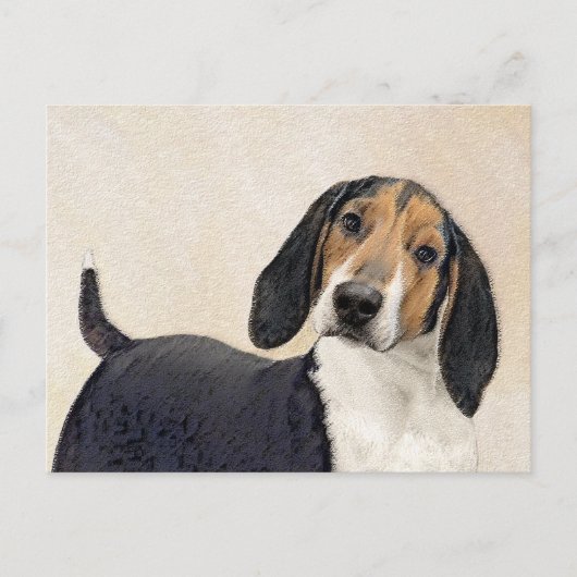 Behandeling van walker Coonhound-schilderijen - Oo Briefkaart (Voorkant)