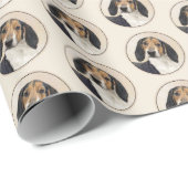 Behandeling van walker Coonhound-schilderijen - Oo Cadeaupapier (Rol Hoek)