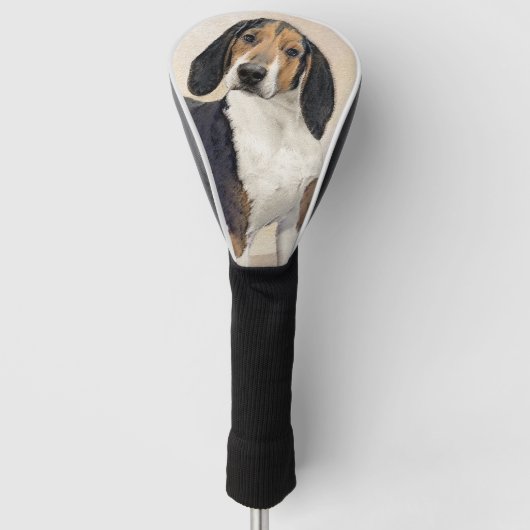 Behandeling van walker Coonhound-schilderijen - Oo Golfheadcover (Voorkant)
