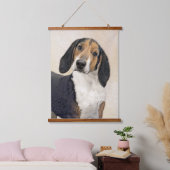Behandeling van walker Coonhound-schilderijen - Oo Hangend Wandkleed (Slaapkamer)