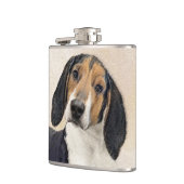 Behandeling van walker Coonhound-schilderijen - Oo Heupfles (Links)