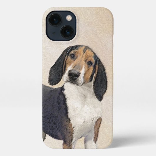 Behandeling van walker Coonhound-schilderijen - Oo iPhone Hoesje (Achterkant)