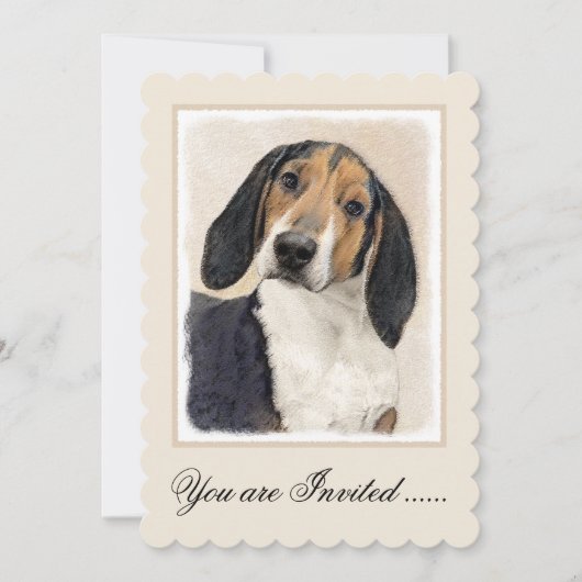 Behandeling van walker Coonhound-schilderijen - Oo Kaart (Voorkant)
