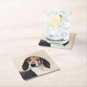 Behandeling van walker Coonhound-schilderijen - Oo Kartonnen Onderzetters (Insitu)