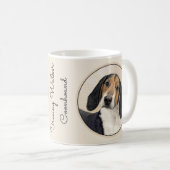 Behandeling van walker Coonhound-schilderijen - Oo Koffiemok (Voorkant rechts)