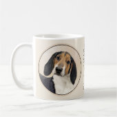 Behandeling van walker Coonhound-schilderijen - Oo Koffiemok (Links)
