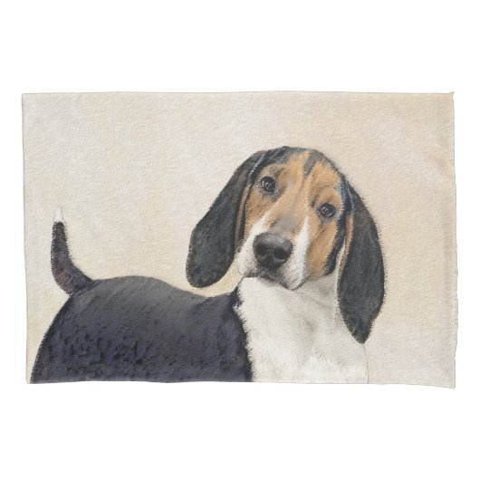 Behandeling van walker Coonhound-schilderijen - Oo Kussensloop (Voorkant)