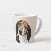Behandeling van walker Coonhound-schilderijen - Oo Latte Mok (Rechterhoek)