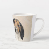 Behandeling van walker Coonhound-schilderijen - Oo Latte Mok (Rechts)