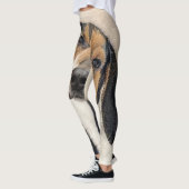 Behandeling van walker Coonhound-schilderijen - Oo Leggings (Links)