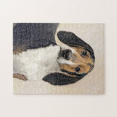 Behandeling van walker Coonhound-schilderijen - Oo Legpuzzel (Horizontaal)