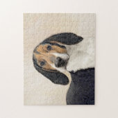 Behandeling van walker Coonhound-schilderijen - Oo Legpuzzel (Verticaal)