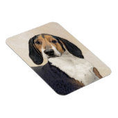 Behandeling van walker Coonhound-schilderijen - Oo Magneet (Rechterzijde)