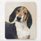 Behandeling van walker Coonhound-schilderijen - Oo Muismat (Voorkant)