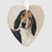 Behandeling van walker Coonhound-schilderijen - Oo Ornament (voorkant)