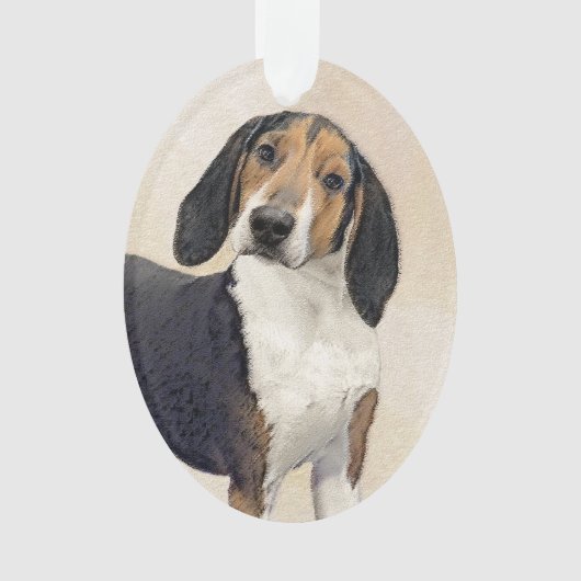 Behandeling van walker Coonhound-schilderijen - Oo Ornament (voorkant)