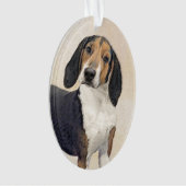 Behandeling van walker Coonhound-schilderijen - Oo Ornament (voorkant)