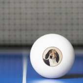 Behandeling van walker Coonhound-schilderijen - Oo Pingpongbal (Net)