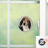 Behandeling van walker Coonhound-schilderijen - Oo Raamsticker (Huis)