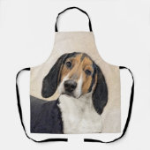 Behandeling van walker Coonhound-schilderijen - Oo Schort (Voorkant)
