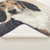 Behandeling van walker Coonhound-schilderijen - Oo Sherpa Deken (3/4)