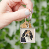 Behandeling van walker Coonhound-schilderijen - Oo Sleutelhanger (Hand)