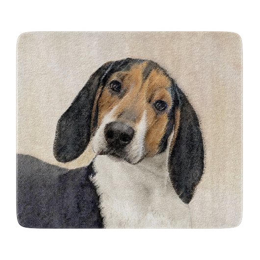 Behandeling van walker Coonhound-schilderijen - Oo Snijplank (Voorkant)
