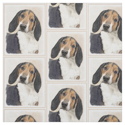 Behandeling van walker Coonhound-schilderijen - Oo Stof (Swatch)
