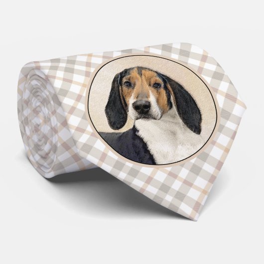 Behandeling van walker Coonhound-schilderijen - Oo Stropdas (Opgerold)