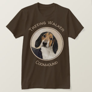 Behandeling van walker Coonhound-schilderijen - Oo T-shirt