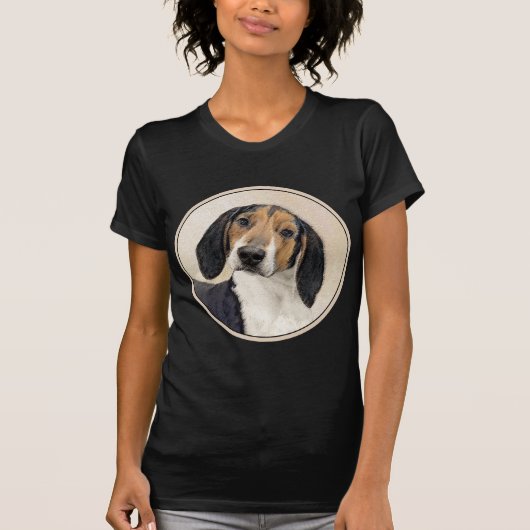 Behandeling van walker Coonhound-schilderijen - Oo T-shirt (Voorkant)