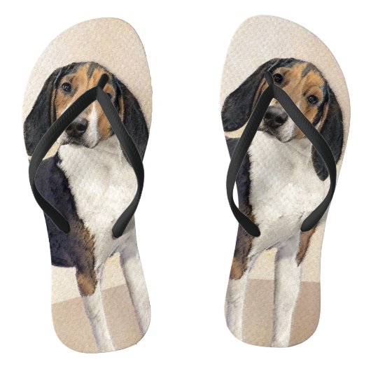 Behandeling van walker Coonhound-schilderijen - Oo Teenslippers (Voetbed)