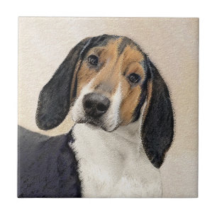 Behandeling van walker Coonhound-schilderijen - Oo Tegeltje