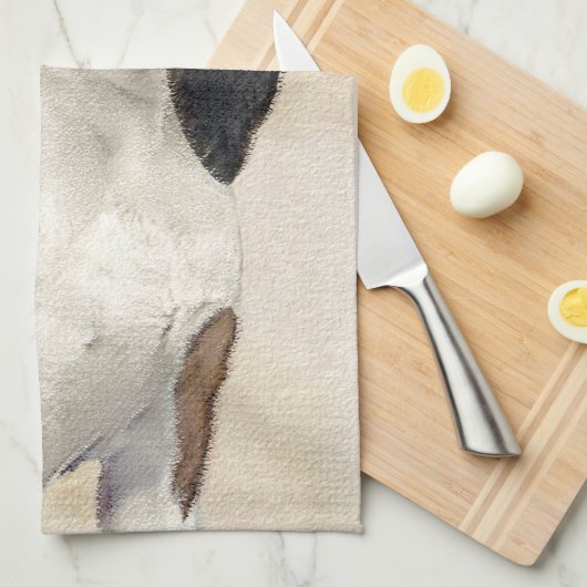 Behandeling van walker Coonhound-schilderijen - Oo Theedoek (Quarter Fold)