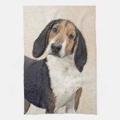 Behandeling van walker Coonhound-schilderijen - Oo Theedoek (Verticaal)